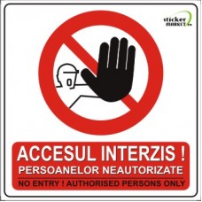 Do not enter 14x14cm